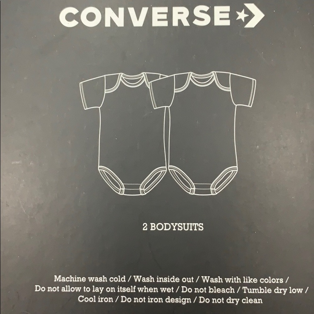CONVERSE 2 PACK INFANT SET 0-6 Mounth - Picture 2 of 16